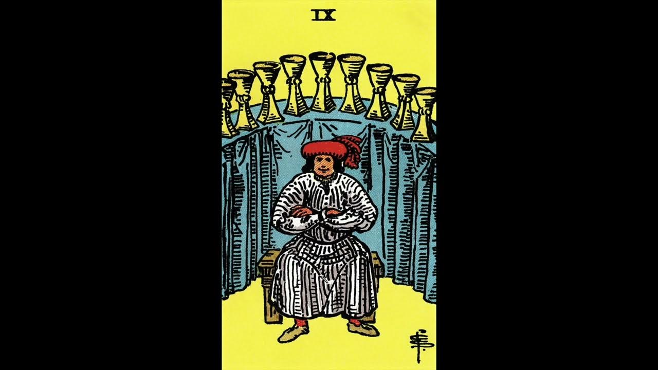 Bedeutung "NEUN DER KELCHE" tarotlernen kartenlegen tarot YouTube