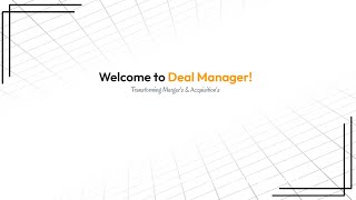 Streamline Your Deals with Deal Manager: The Ultimate Workflow Solution