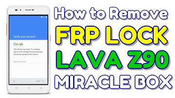 Lava Z90 FRP Lock unlock Miracle box | Hindi - हिंदी