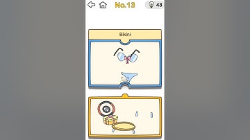 Bikini - Brain Out Rencana Prank Level 13 #shorts