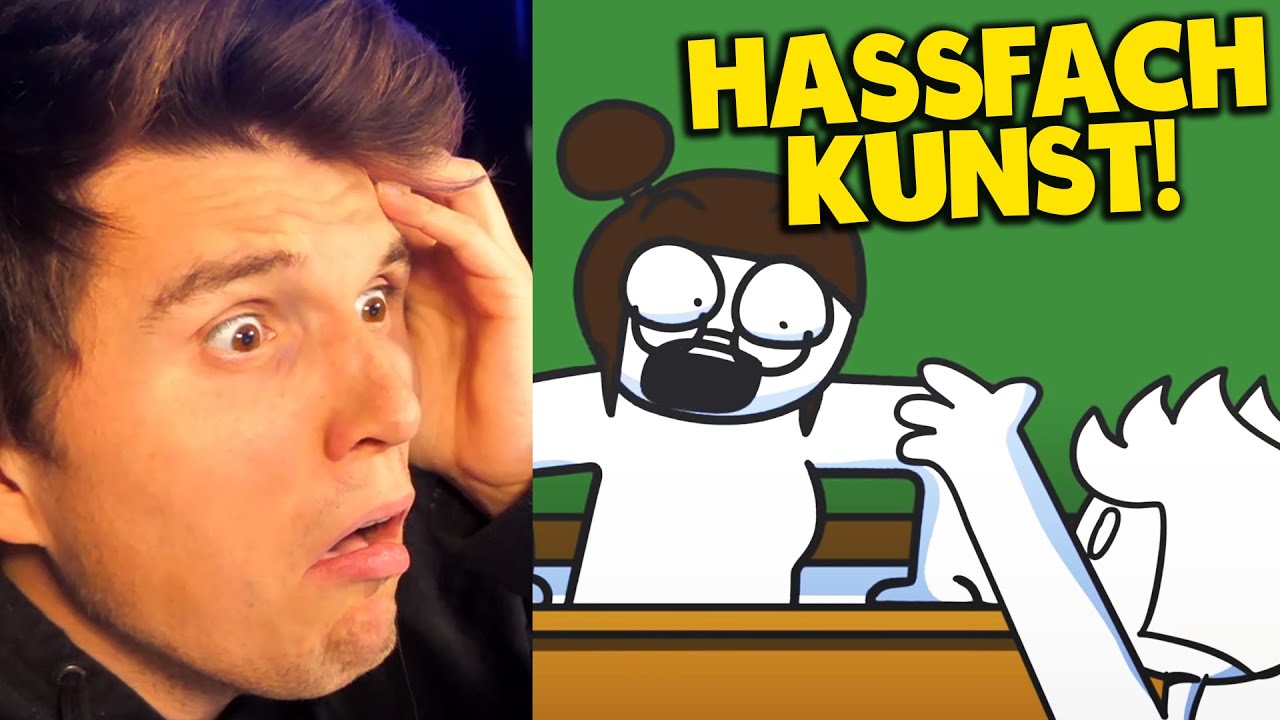 Paluten REAGIERT auf Deswegen war KUNST mein Hassfach...