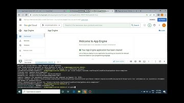 Deploy application on GCP App Engine. Cloud computing