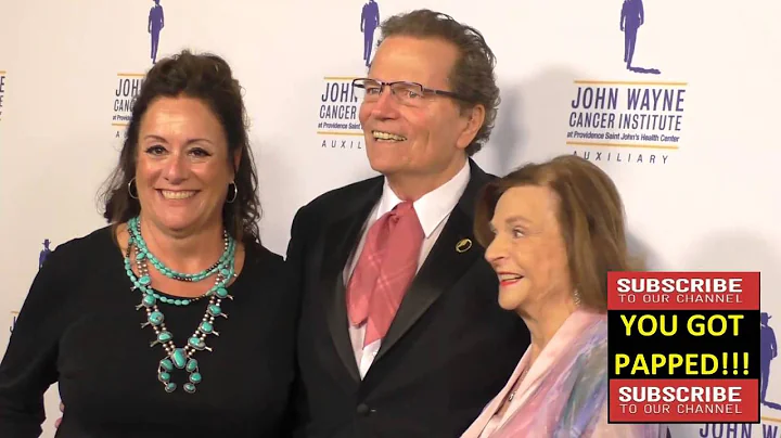 Anita Swift, Patrick Wayne and Ruth Weil at the Jo...