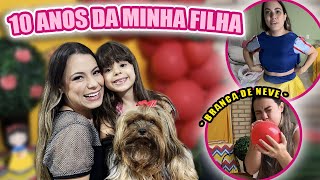 FESTA DE 10 ANOS DA MINHA FILHA - PASSOU MUITO RÁPIDO! | Kathy Castricini