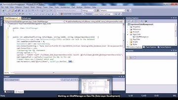 Topic 1.5 - Completing The addOneStaffMethod in the CStaffManager.cs class file