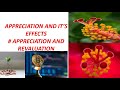 APPRECIATION AND IT&#39;S EFFECTS # APPRECIATION AND REVALUATION