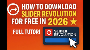 🔄 How to Download Slider Revolution & Slick Slider for Free in 2024 ⭐ | Full Tutorial🖱️