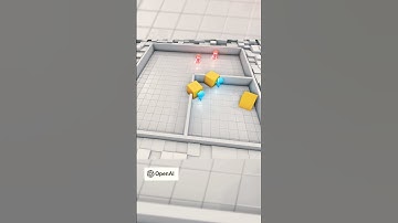 AI plays hide and seek