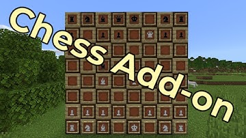 Chess Add-on minecraft bedrock edition