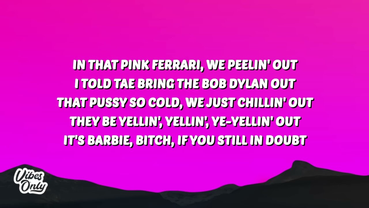 Nicki Minaj ft Ice Spice  Barbie World Lyrics 4k