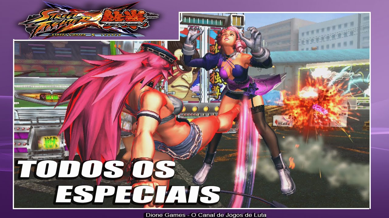 Jogo PS3 Street Fighter VS Tekken