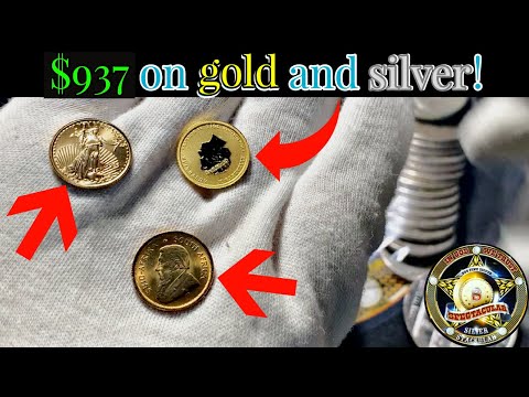 I Paid $937 For Gold And Silver From A Local Coin Shop! Premiums Are Crazy!