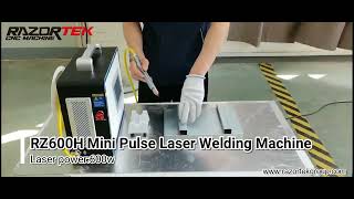 razortek protable 600w pulsed welding machine for thin metal