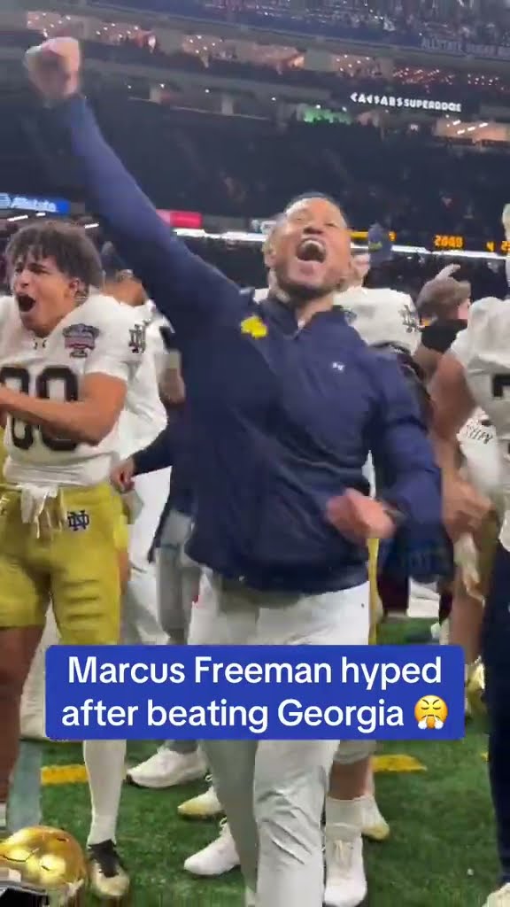 Coach Freeman had to let ‘em know ?️
