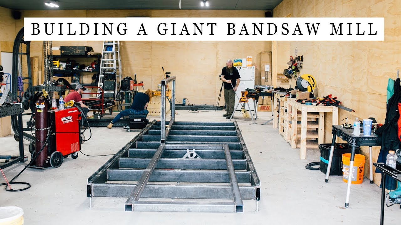 Building a Giant Bandsaw Mill