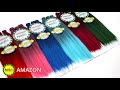 Video: Rastafri Amazon 3X Braid Pre Streched (color BT1B/AQUA)