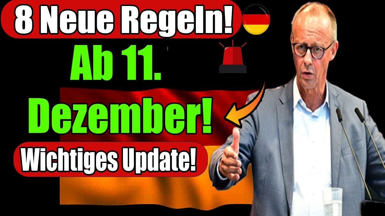 „Renten-Update 11. Dezember 2025: 8 Änderungen, die jeder Rentner kennen muss!“