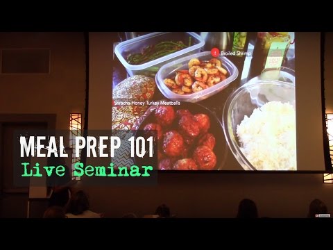 online coaching app Meal Prep 101 | Live Seminar | Gauge Girl Training