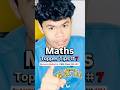 Maths Topper Tips - 7 | Set 2 of ROI Based Chapter Sequence #aaravmalhotra
