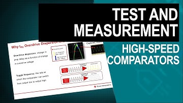 High-Speed Comparators in Test and Measurement