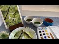 Easy &amp; Fun Watercolor Painting Masking Technique Tutorial | Great for Beginners!