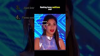 Ranking funny auditions ever #funny #audition #shorts