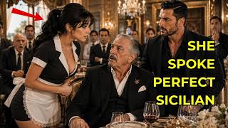 A Shy Waitress Greeted the Mafia Boss's Father—Then Her Sicilian Dialect Shocked Everyone
