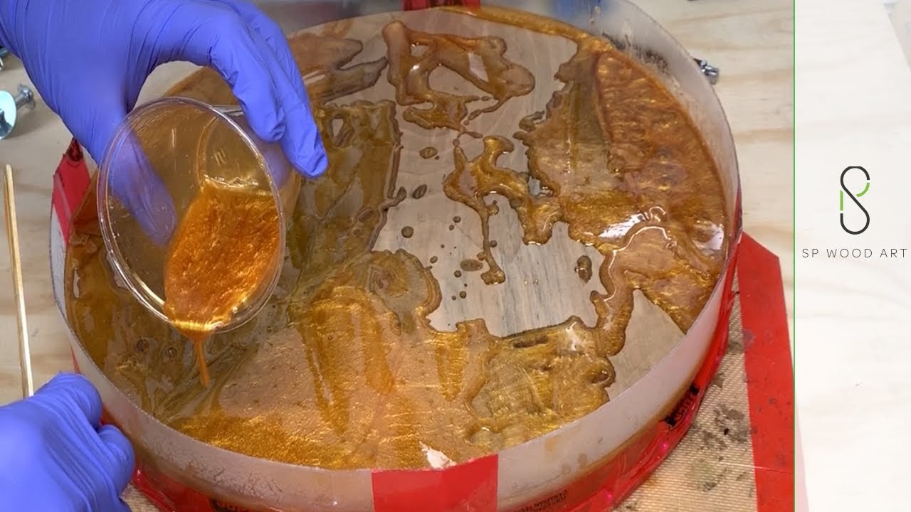 Making A Large Round Resin Mold YouTube