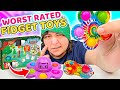 LOWEST Rated Fidget Toys Advent Calendar Mystery Box