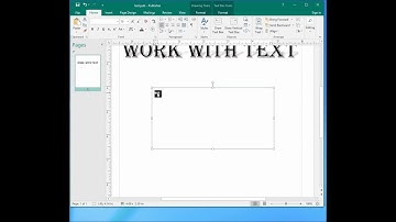 Microsoft publisher 2016 tutorial 03 - work with text styles