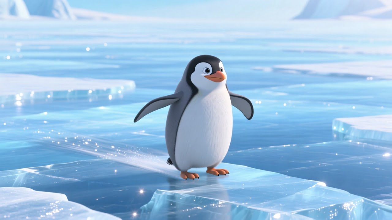 HOT & COLD WITH PENGUIN 🐧❄️🔥 | Temperature Learning for Kids | Preschool Fun | 3D Animation