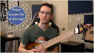 Don't skip the Fundamentals (Major Scales shapes for the 8-STRING)