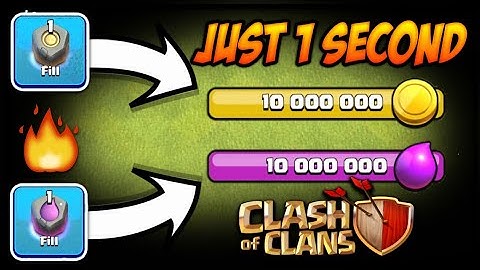 FILL YOUR STORAGES JUST IN 1 SECOND! RUNE OF GOLD\ELIXR NEW MAGIC ITEMS! CLASH OF CLANS•FUTURE T18