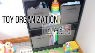 Toy Organization | Toddler Toy Storage Solutions | Navigating Nicole | VEDA | 2018