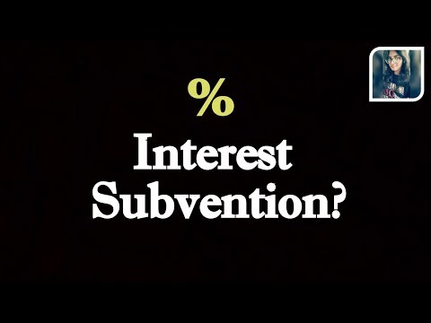 What is Interest Subvention? | In Simple Language | With English Subtitles