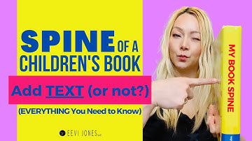 Spine of a Book - Add Text or not? (EVERYTHING You Need to Know)