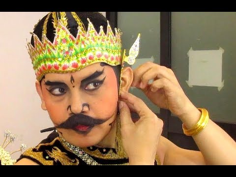 (Tutorial) GATOTKACA / Cara Memakai Kostum Tari Jawa / HOW