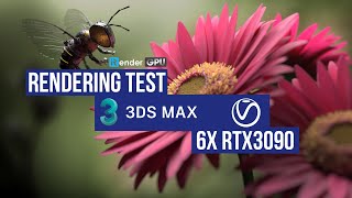 Powerful GPU Render Farm for 3dsmax Vray - Render with RTX 6x3090 | iRender Cloud Rendering