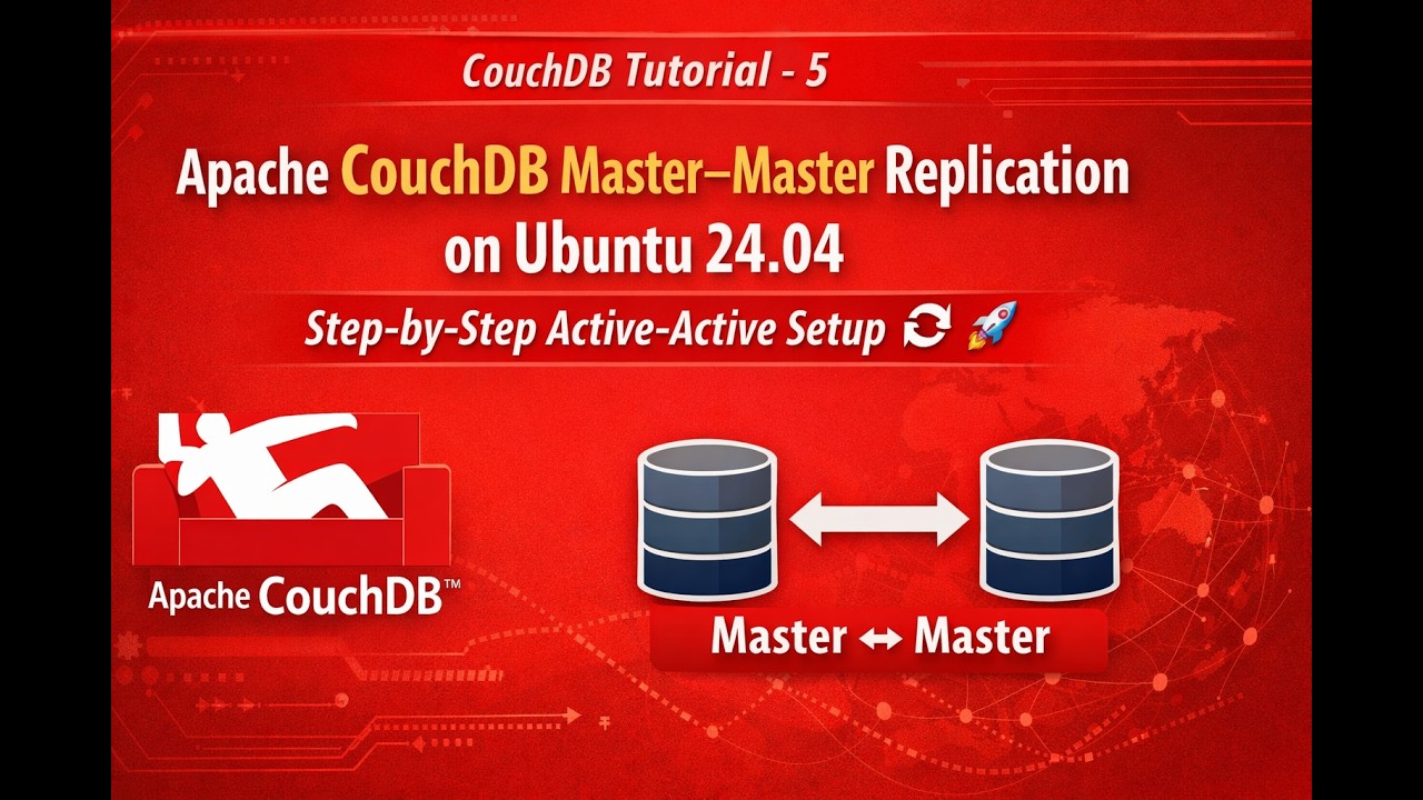 Apache CouchDB Master–Master Replication | Active-Active Setup #couchdb ...