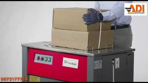 Semi Automatic Strapping Machine | Available on IndiaMART