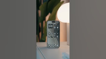 My minimal Home Screen setup with iOS 26 on iPhone 17 Pro Max #Tech #apple #iphone #ios26