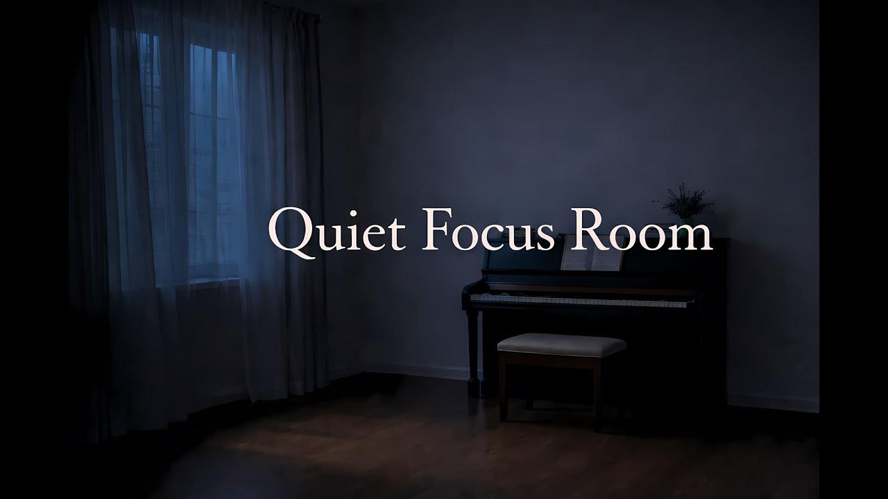 Quiet Focus Room | Calm Ambient Music for Studying & Exams | Runelight
