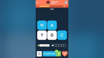 Wordbrain 2 Circus | Wordbrain 2 Answers