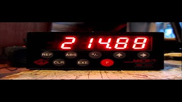 RM1605 ballscrew pitch error compensation (EdingCNC software)