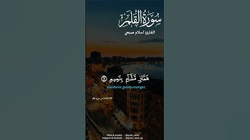 وَلا تُطِعْ كُلَّ حَلافٍ مَهِينٍ #سورة_القلم #اسلام_صبحي