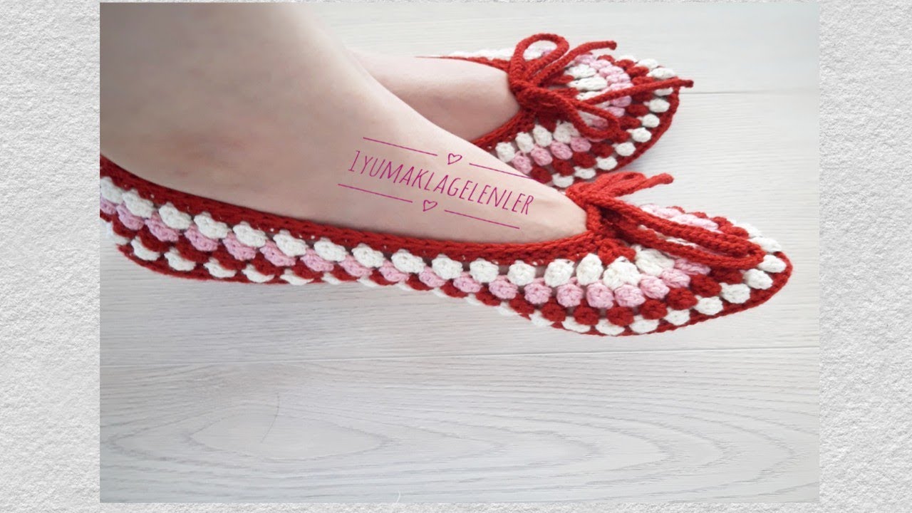 Fıstıklı patik yapılışı/babet patik yapimi/ayrıntılı anlatım/örgü modelleri/Kolay patik modeli