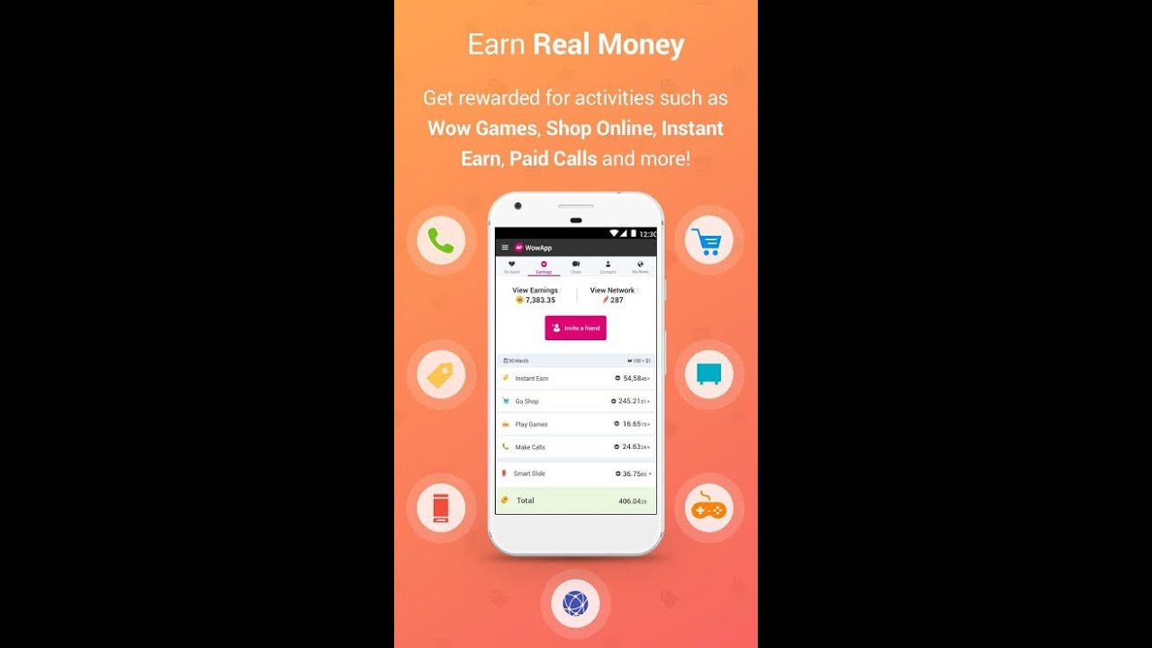 How to Earn money wowapp