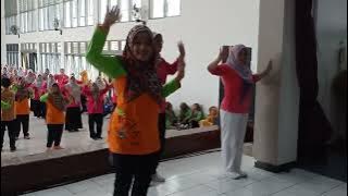 pelatihan pesenam cilik kel. 2 Kab. kediri mantap