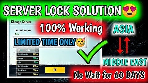 How To Change Server In Pubg Mobile 2021 ll How To Fix Server In Pubg Problem Pubg Server Problem