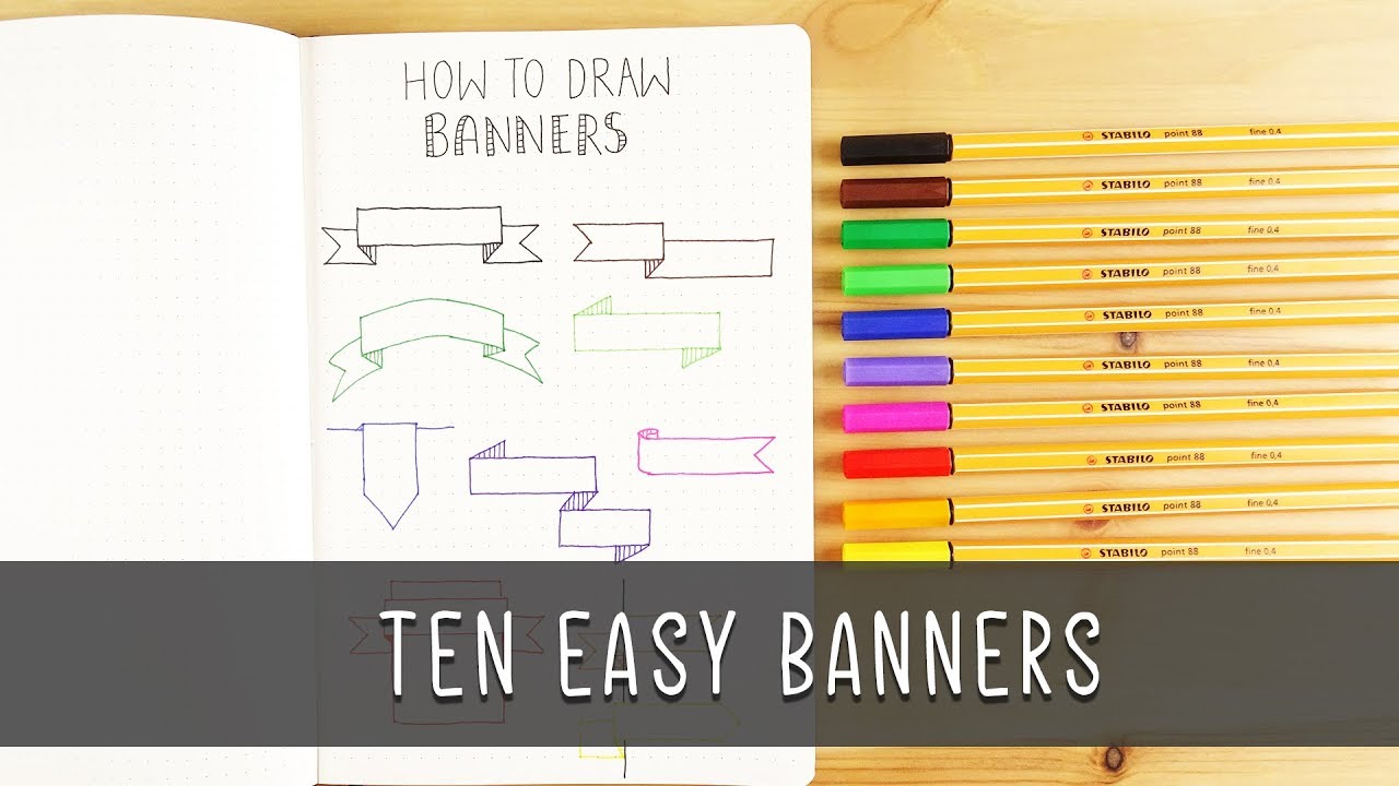 El Blog Ariadna Newest For Easy Banner Design Drawing